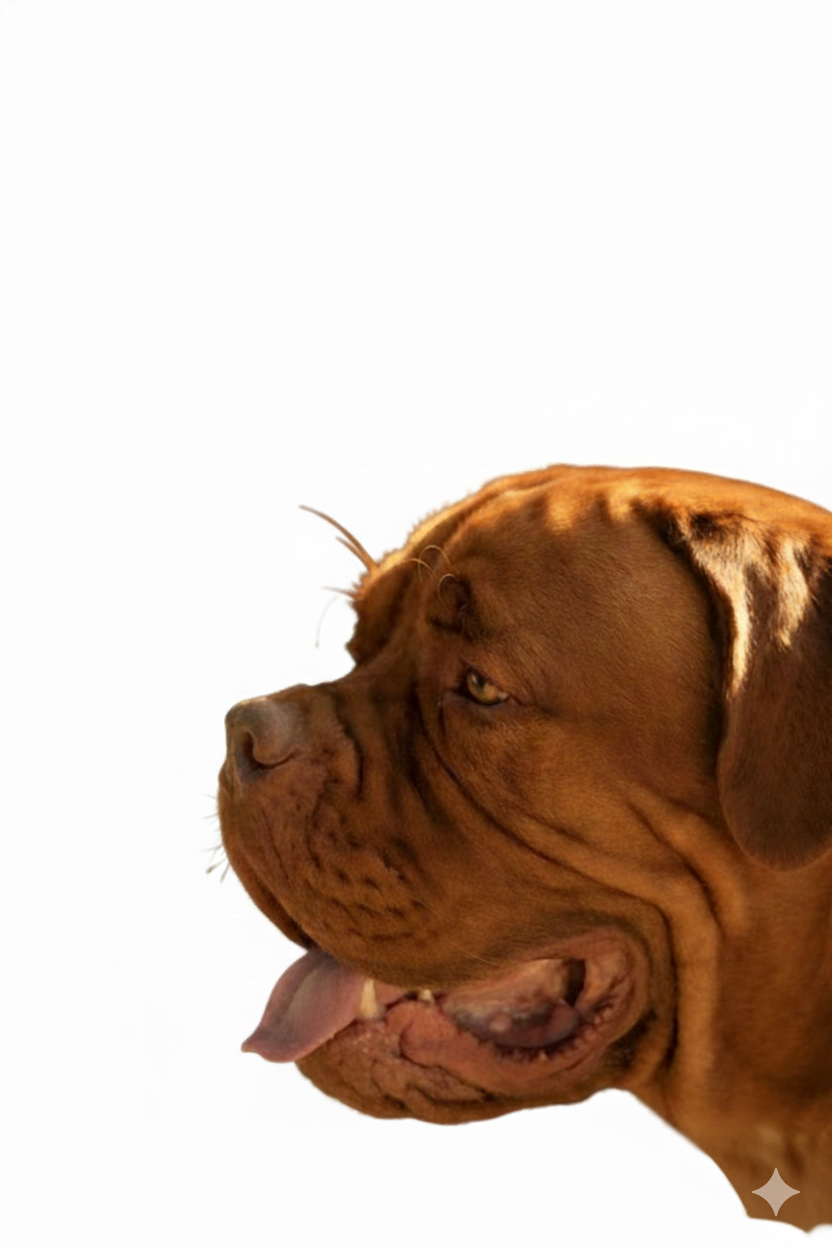 Vickking du Val de Médicis, Dogue de Bordeaux en exposition canine